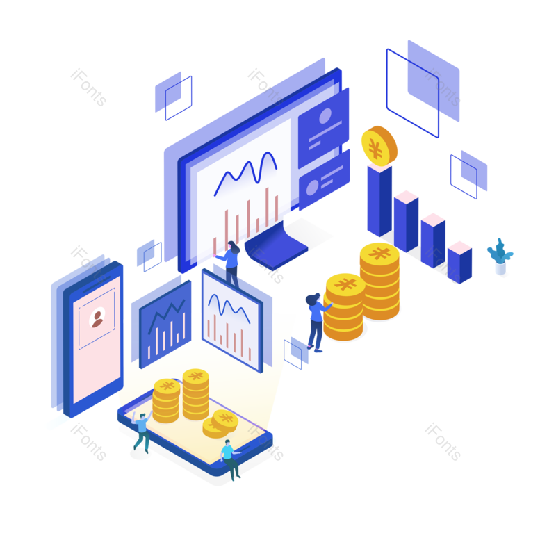 金融图片,股票元素,股市PNG,理财免抠素材